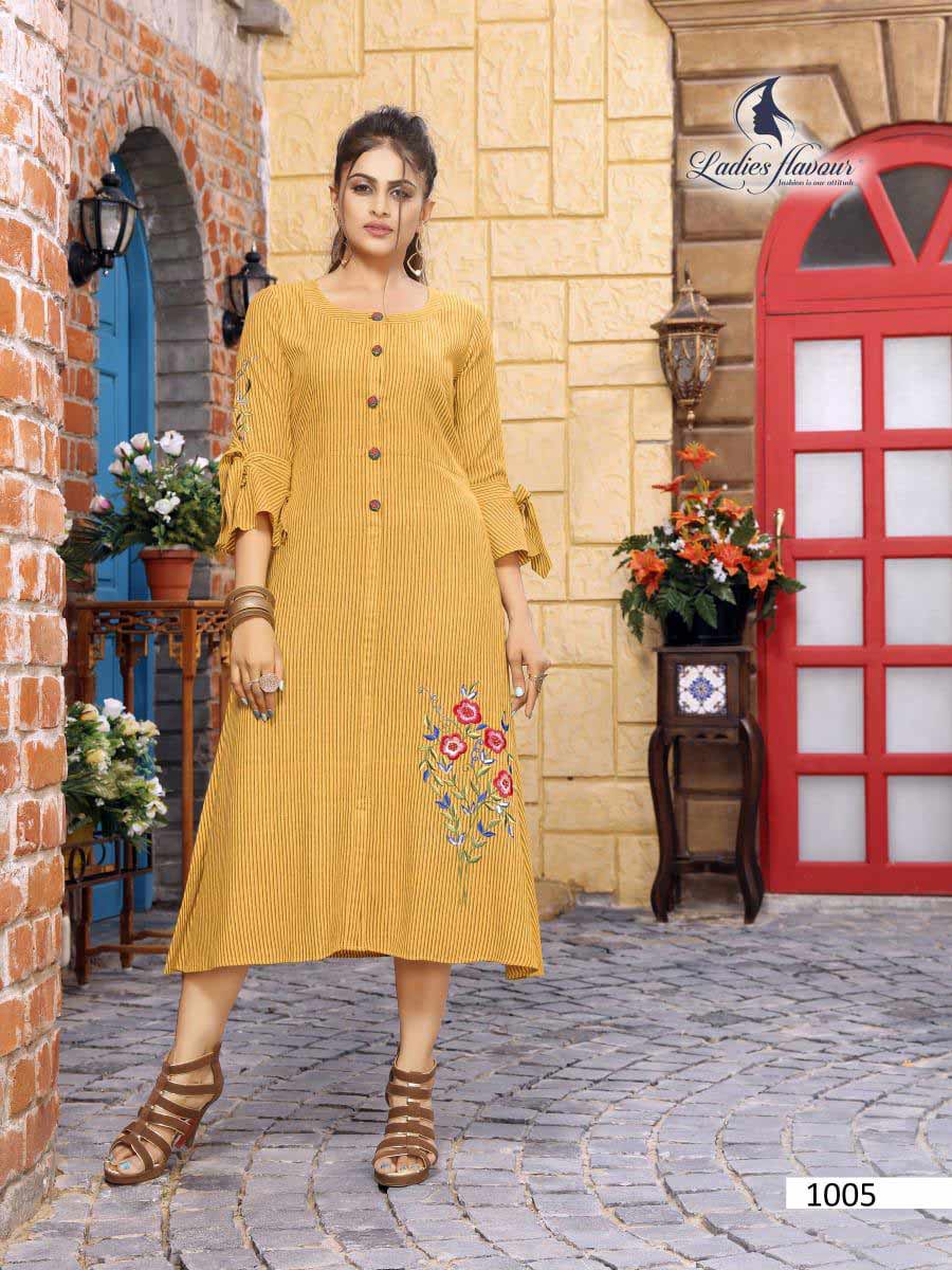 Elite Ladies Flavour 3D Stripe Kurti Manufacturer Elite Ladies Flavour 3D Stripe Kurti Manufacturer